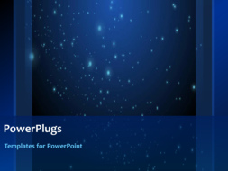 PowerPoint Template - Space background